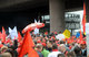 Protestkundgebung der Daimler-Beschäftigten am 28. April 2014 in Untertürkheim 