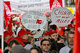 Protestkundgebung der Daimler-Beschäftigten am 28. April 2014 in Untertürkheim 