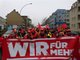 Warnstreik - Werk Hamburg 