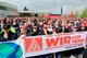 Warnstreik Werk Mannheim am 29.04.2016