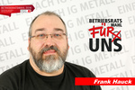 Frank Haug, IG Metall Liste 1