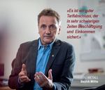 Jörg Köhlinger, Leiter des IG Metall Bezirks Mitte